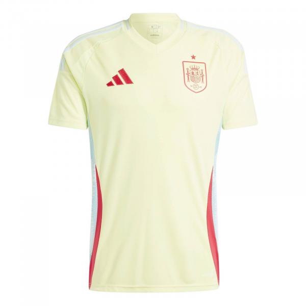 Koszulka piłkarska męska adidas SPAIN 24 AWAY żółta IS9033