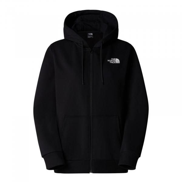 Bluza z kapturem damska The North Face SIMPLE DOME FULL ZIP czarna NF0A89EWJK3