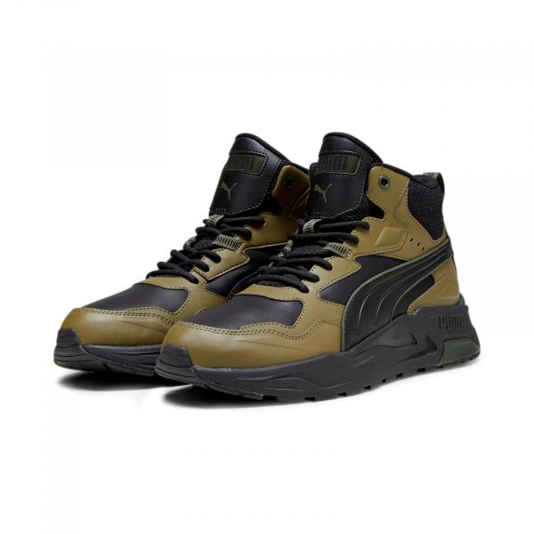 Buty sportowe męskie Puma TRINITY LITE MID khaki 39530202