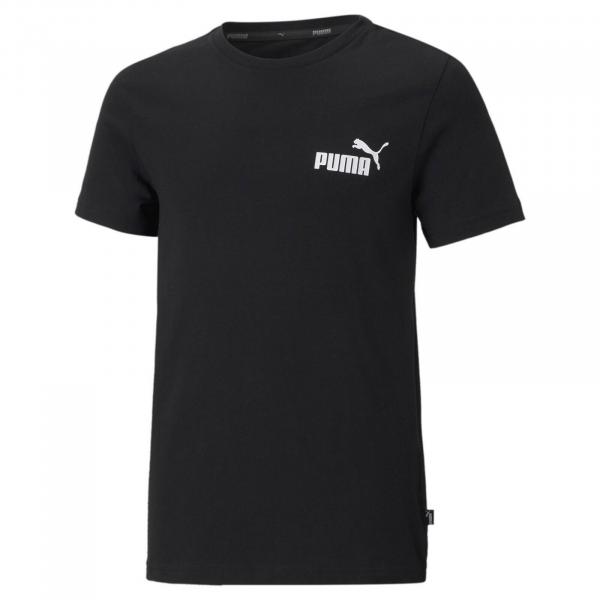 Koszulka chłopięca Puma ESS SMALL LOGO czarna 58696101