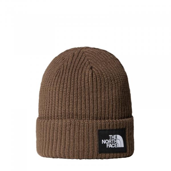 Czapka zimowa unisex The North Face SALTY LINED BEANIE brązowa NF0A3FJW1OI