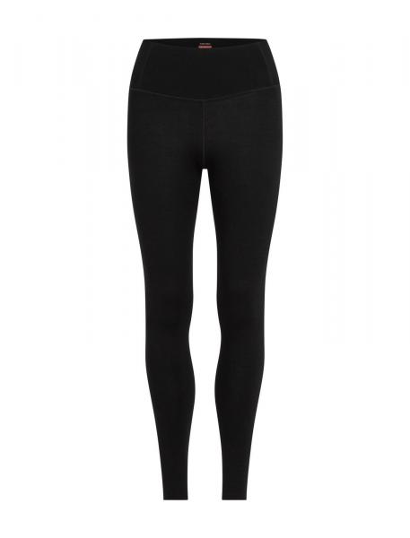 Legginsy termiczne damskie Icebreaker 260 TECH czarne IB0A5726001