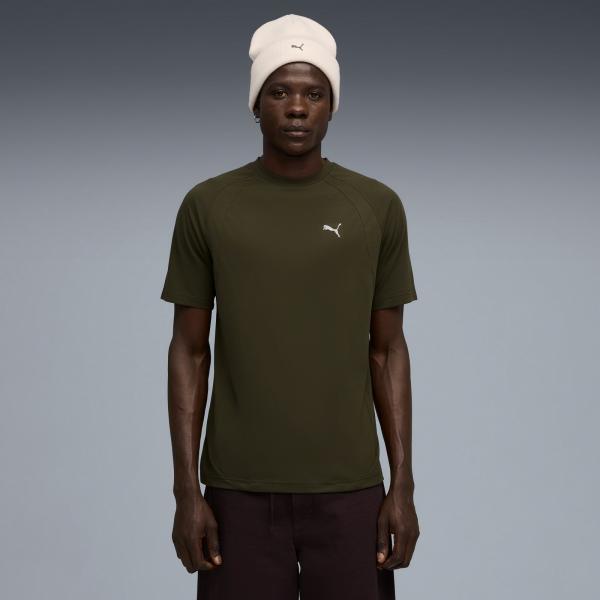 Koszulka męska Puma EVOSTRIPE zielona 68822970