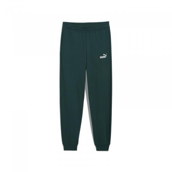 Spodnie dresowe chłopięce Puma ESS NO.1 LOGO TR zielone 68491460