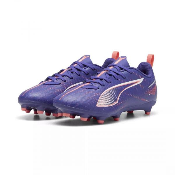 Korki chłopięce Puma ULTRA 5 PLAY FG/AG JR niebieskie 10769501