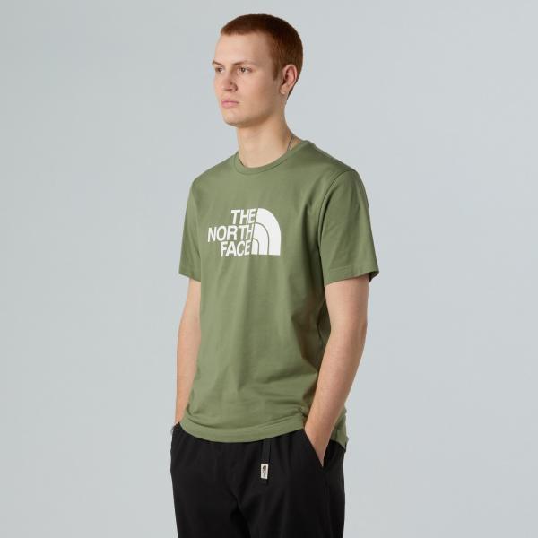 Koszulka męska The North Face S/S EASY zielona NF0A8A6CBO9