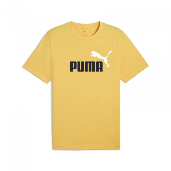 Koszulka męska Puma ESS 2 COLOR NO.1 LOGO żółta 68470855