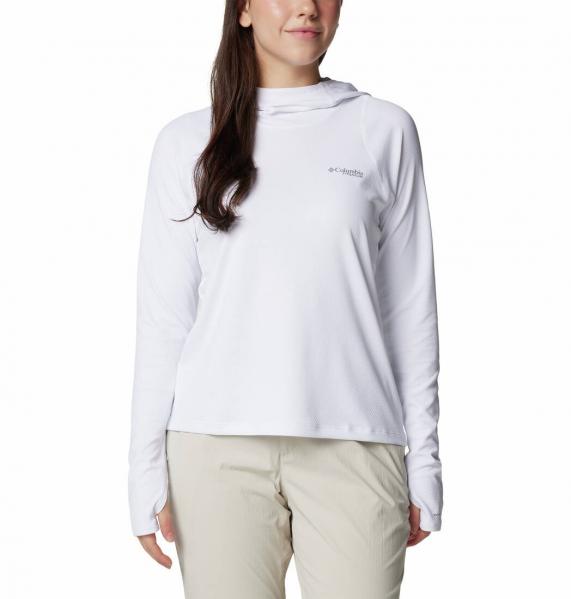 Longsleeve damski Columbia SUMMIT VALLEY biały 2072531100