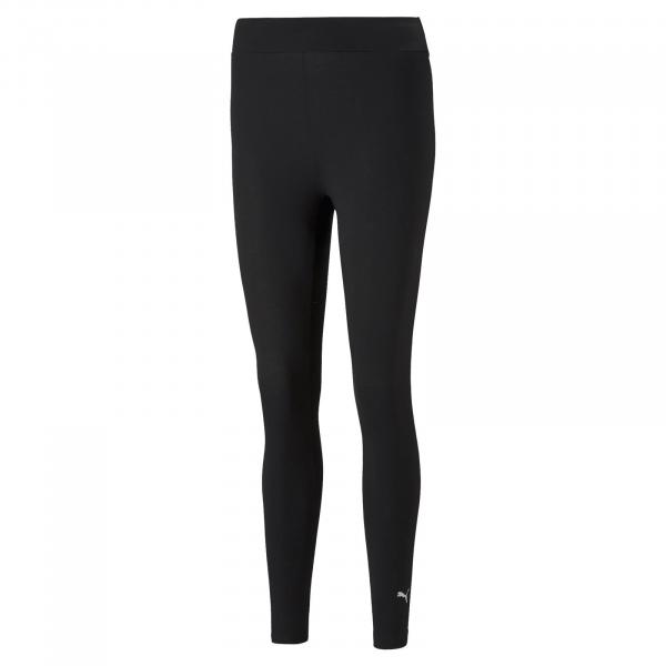 Legginsy damskie Puma ESSENTIALS LOGO czarne 58683251