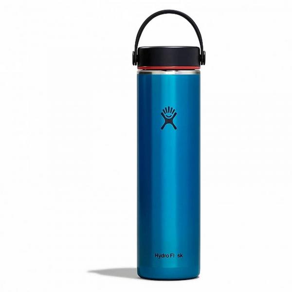 Butelka termiczna unisex Hydro Flask LIGHTWEIGHT WIDE FLEX 710ML niebieska LW24LW084