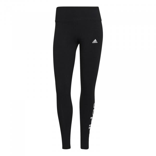 Legginsy damskie adidas ESSENTIALS HIGH-WAISTED LOGO czarne GL0633