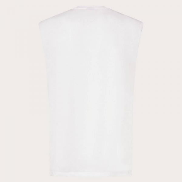 Tank top męski Oakley BARK SUN biały FOA407159-100