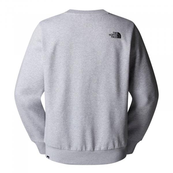 Bluza męska The North Face SIMPLE DOME CREW szara NF0A89FBDYX