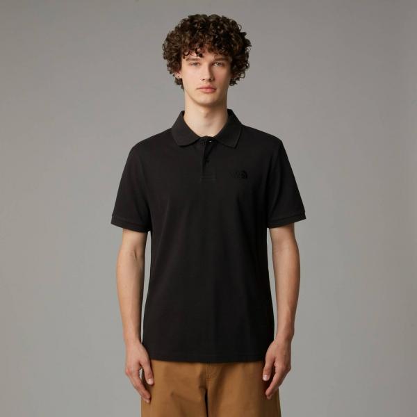 Koszulka polo męska The North Face ESSENTIAL REGULAR czarna NF0A8C1PJK3