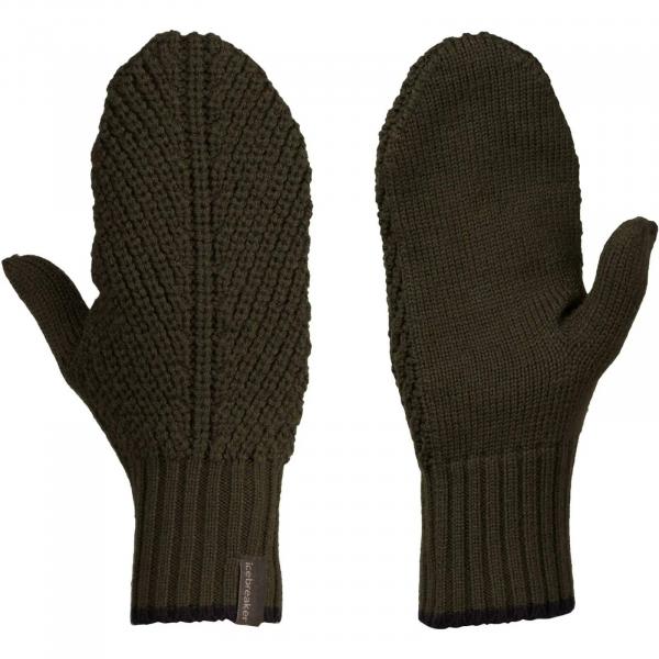 Rękawiczki zimowe unisex Icebreaker WAYPOINT MITTENS zielone IB104830244