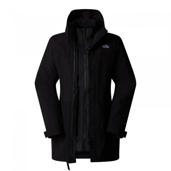 Parka wodoodporna damska The North Face MONO TRICLIMATE czarna NF0A88T9JK3