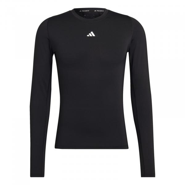 Koszulka longsleeve męska adidas TECH FIT czarna HK2336