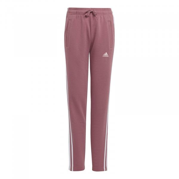 Spodnie dresowe dziewczęce adidas ESSENTIALS 3-STRIPES różowe IZ3441