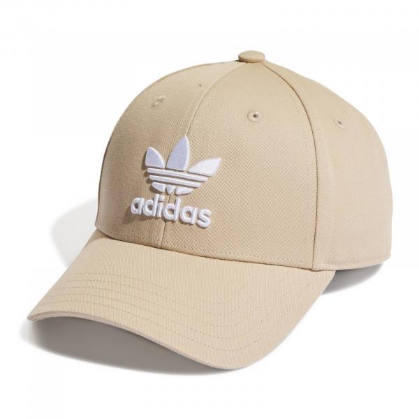 Czapka z daszkiem unisex adidas TREFOIL beżowa HL9326