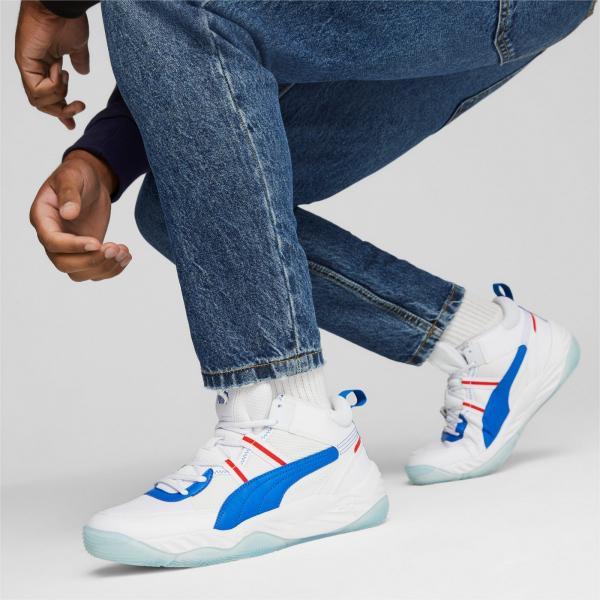 Buty sportowe męskie Puma REBOUND FUTURE białe 39232906