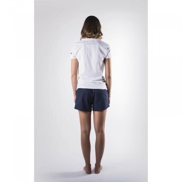 Piżama damska Fila JERSEY STRETCH WITH FRENCH TERRY PANT biała FPS4023-300