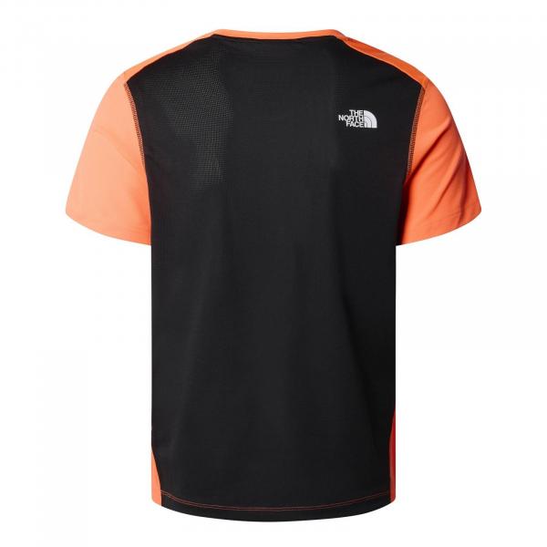 Koszulka męska The North Face LIGHTBRIGHT S/S pomarańczowa NF0A825OTNI