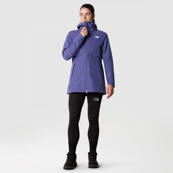 Parka wodoodporna damska The North Face HIKESTELLER fioletowa NF0A3BVII0D