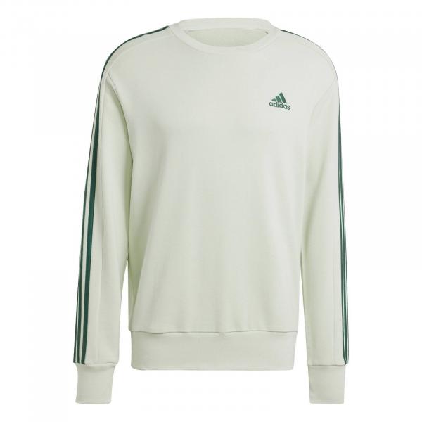 Bluza męska adidas ESSENTIALS 3-STRIPES zielona IW7668