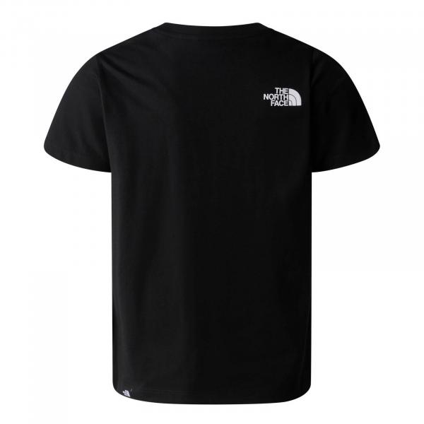 Koszulka dziecięca The North Face S/S SIMPLE DOME czarna NF0A87T4JK3