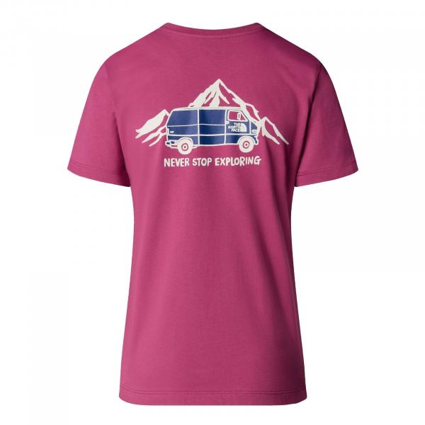 Koszulka damska The North Face OUTDOOR GRAPHIC różowa NF0A8C226EO