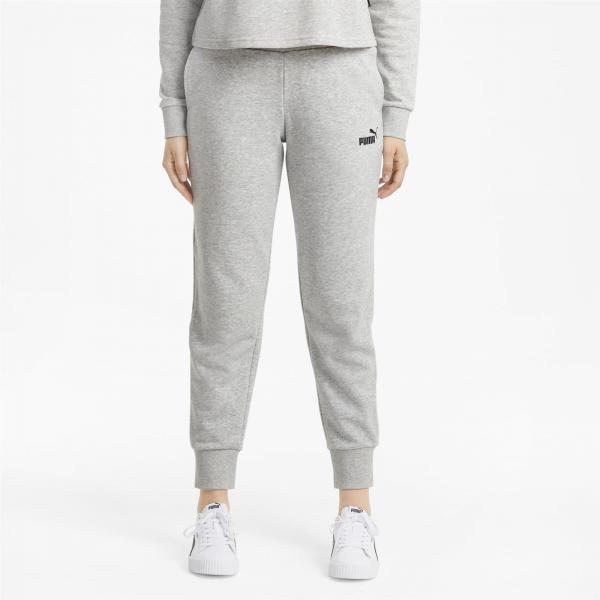 Spodnie dresowe damskie Puma ESSENTIAL TR szare 58684204