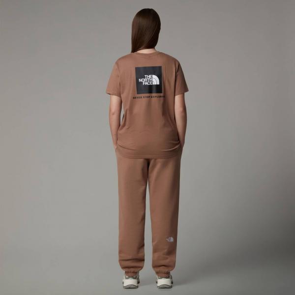 Koszulka damska The North Face REDBOX brązowa NF0A87NK6E1