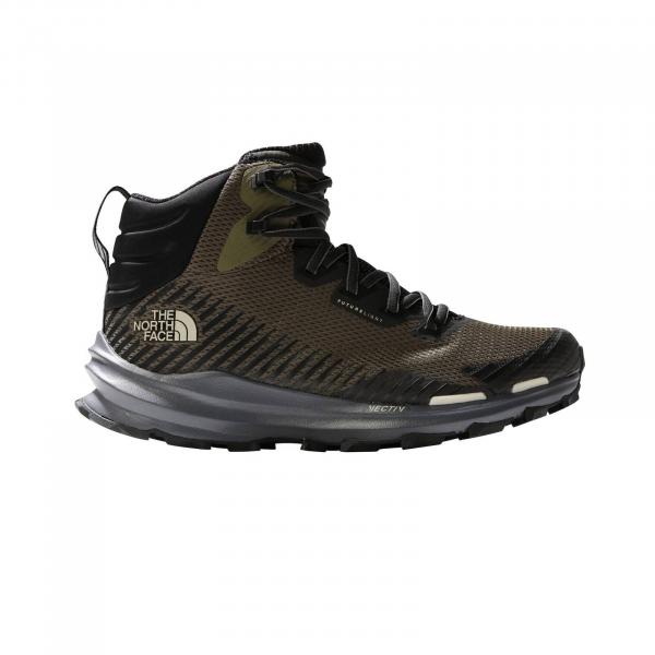 Buty trekkingowe męskie The North Face VECTIV FASTPACK MID FUTURELIGHT zielone NF0A5JCWWMB