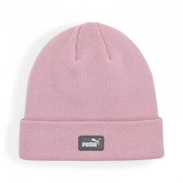 Czapka zimowa dziewczęca Puma CLASSIC CUFF BEANIE JR różowa 02589402