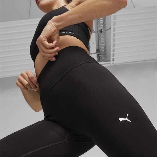 Spodenki damskie Puma SHAPELUXE SEAMLESS 6 czarne 52438601