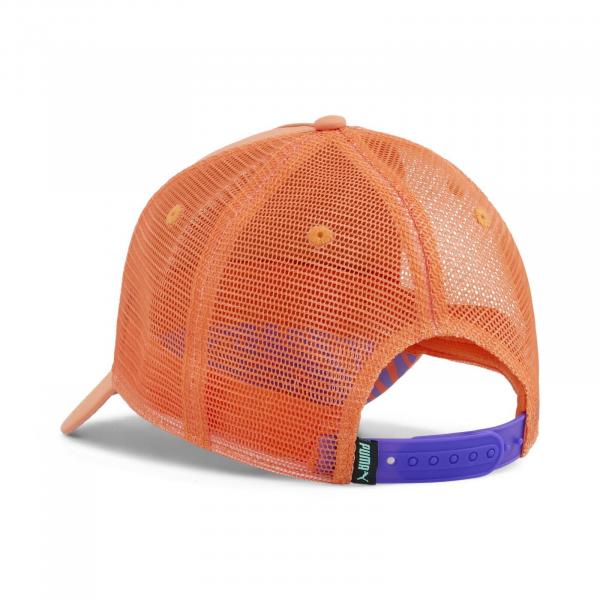 Czapka z daszkiem unisex Puma NEYMAR JR TRUCKER pomarańczowa 02630601