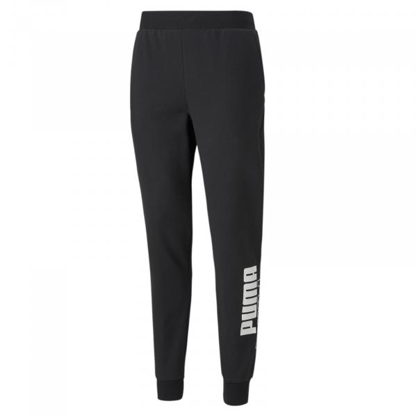 Spodnie dresowe męskie Puma POWER LOGO FL czarne 58941401