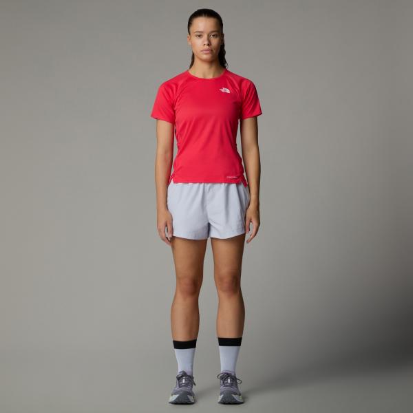 Koszulka damska The North Face SUNRISER S/S czerwona NF0A8BBX6IE