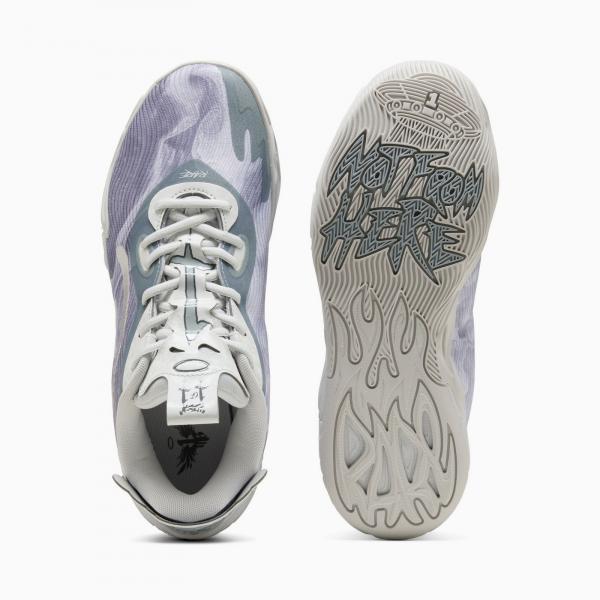 Buty do koszykówki unisex Puma MB.04 LO TEAM szare 31217403
