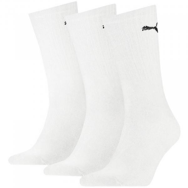 Skarpety unisex Puma SPORT CREW 3-PACK białe 90794002