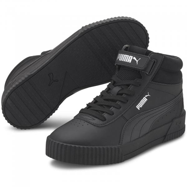 Buty sportowe damskie Puma CARINA MID czarne 37323302