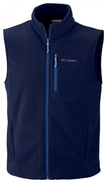 Bezrękawnik polarowy męski Columbia FAST TREK granatowy 1460001467