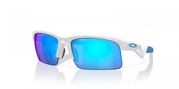 Okulary przeciwsłoneczne dziecięce Oakley CAPACITOR białe OJ9013-02