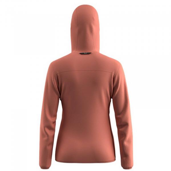 Bluza z kapturem damska Salewa PUEZ ALTAVIA różowa 00-0000029137_1980