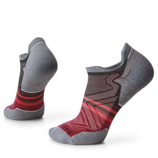 Skarpety do biegania męskie Smartwool RUN TARGETED CUSHION LOW ANKLE PATTERN szare 01660-A25