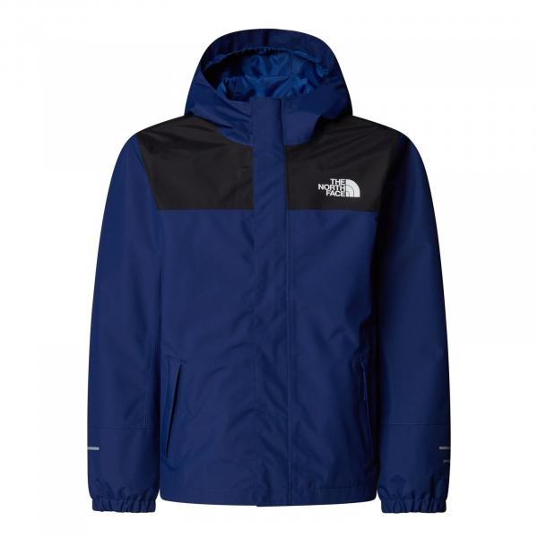 Kurtka przeciwdeszczowa chłopięca The North Face ANTORA RAIN granatowa NF0A8A48D1R