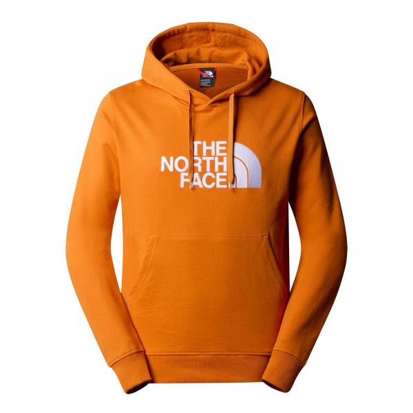 Bluza z kapturem męska The North Face LIGHT DREW PEAK PULLOVER pomarańczowa NF00A0TEPCO