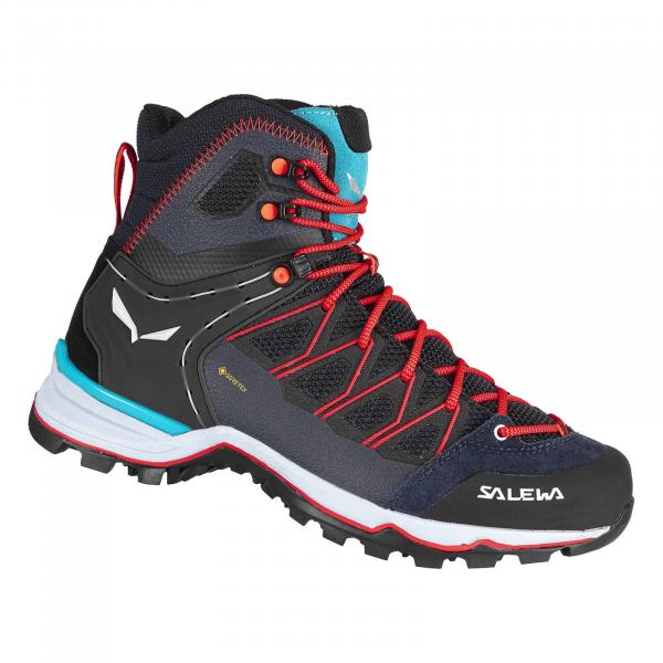 Buty trekkingowe damskie Salewa MTN TRAINER LITE MID GTX niebieskie 00-0000061360_3989