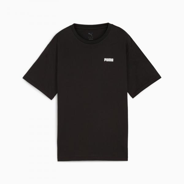 Koszulka damska Puma ESS SMALL LOGO RELAXED czarna 68831001