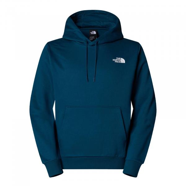 Bluza z kapturem męska The North Face SIMPLE DOME granatowa NF0A89FC1NO